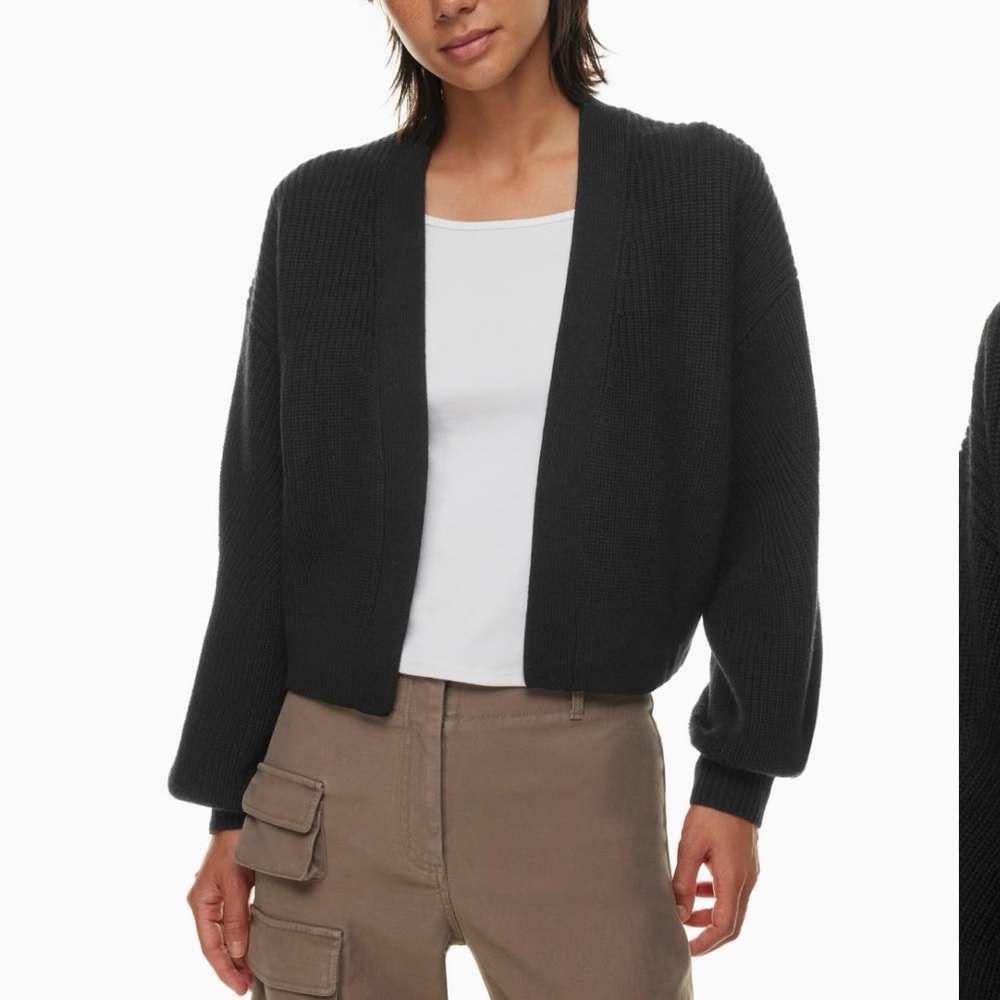 Wilfred Unwind Merino Wool Open Cardigan Sz M